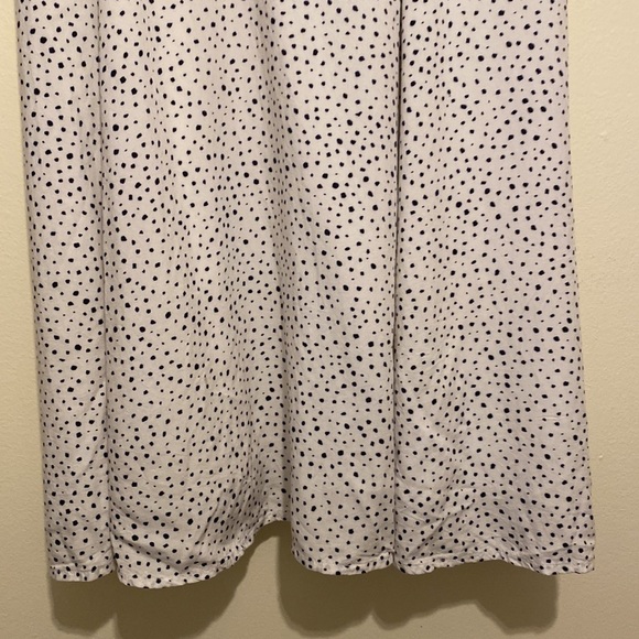 Gap white polka dot summer dress. Size 8. 100% rayon. Very good condition - Picture 5 of 12